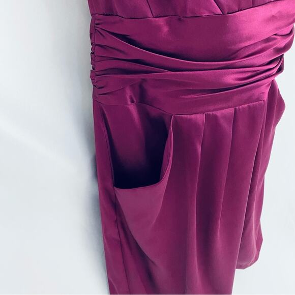 David’s Bridal Strapless Dress Size 14 - Picture 4 of 10